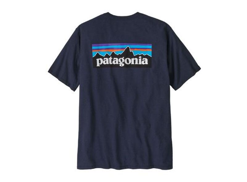 Patagonia M P-6 Logo Responsibili-Tee New Navy